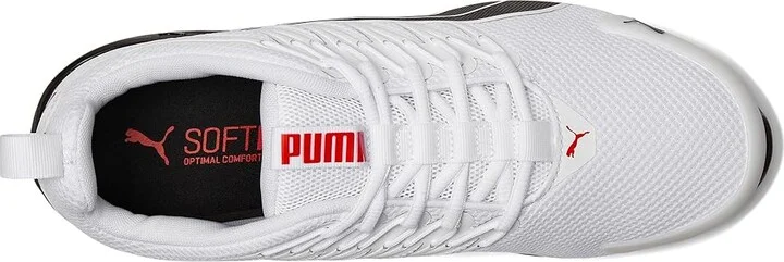 PUMA Voltaic Evo Cross Training Shoes Men's Cross Training Shoes Puma White/Puma Black/For All Time Red : 13 D - Medium, Synthetic/Textile - Image 2