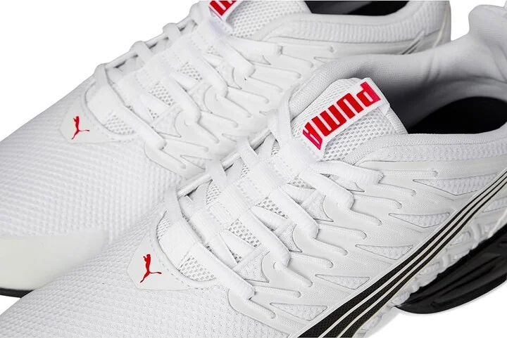 PUMA Voltaic Evo Cross Training Shoes Men's Cross Training Shoes Puma White/Puma Black/For All Time Red : 13 D - Medium, Synthetic/Textile - Image 7