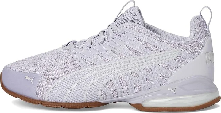 PUMA Voltaic Evo Cross Training Shoes Women's Running Shoes Lilac Crush/Feather Gray/White : 9 B - Medium, Synthetic/Textile - Image 6