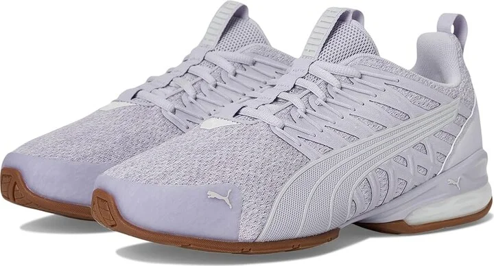 PUMA Voltaic Evo Cross Training Shoes Women's Running Shoes Lilac Crush/Feather Gray/White : 9 B - Medium, Synthetic/Textile