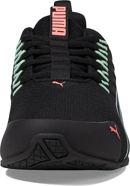 PUMA Voltaic Evo Cross Training Shoes Women's Running Shoes Puma Black/Passionfruit : 6.5 B - Medium, Synthetic/Textile - Image 3