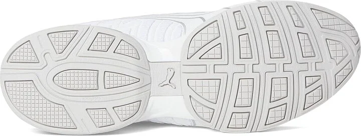 PUMA Voltaic Evo Cross Training Shoes Women's Running Shoes Puma White/Puma Silver : 6 B - Medium, Synthetic/Textile - Image 3