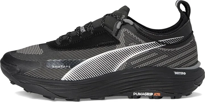 PUMA Voyage Nitro 3 Tech Men's Running Shoes Puma Black/Puma Silver : 13 D - Medium, Synthetic - Image 6