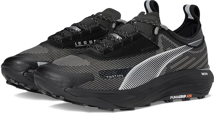 PUMA Voyage Nitro 3 Tech Men's Running Shoes Puma Black/Puma Silver : 13 D - Medium, Synthetic