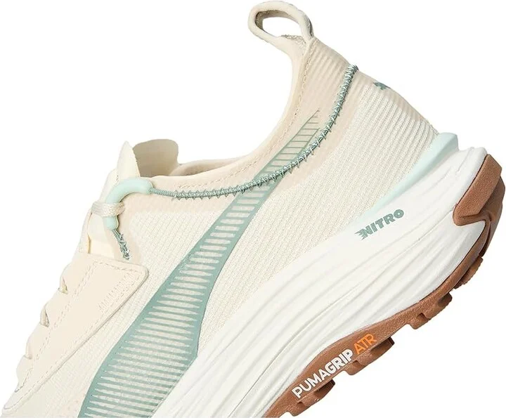 PUMA Voyage Nitro 3 Trail Running Shoes Women's Running Shoes Alpine Snow/Warm White : 10.5 B - Medium, Synthetic - Image 7