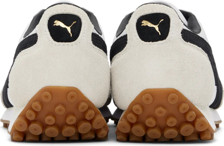 PUMA White & Black Easy Rider Mix Sneakers - Image 2