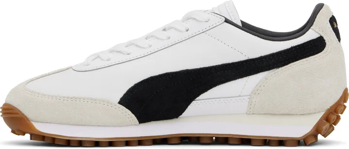 PUMA White & Black Easy Rider Mix Sneakers - Image 3