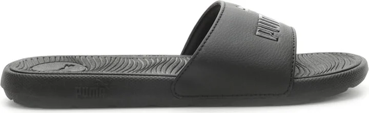 PUMA Women's Cool Cat 2.0 Slide Sandal Black Black