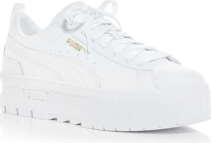 Puma Women's Mayze Classic Platform Low Top Sneakers