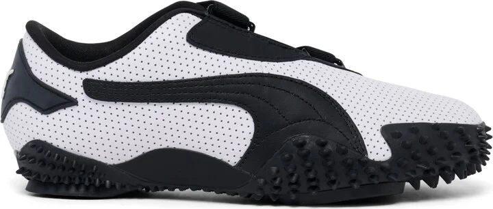 Puma Women's Mostro Perforated Casual Sneakers from Finish Line - Puma White, Puma Black - Image 2