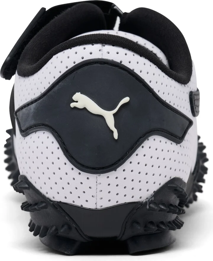 Puma Women's Mostro Perforated Casual Sneakers from Finish Line - Puma White, Puma Black - Image 4