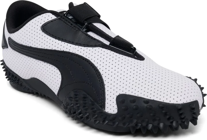 Puma Women's Mostro Perforated Casual Sneakers from Finish Line - Puma White, Puma Black