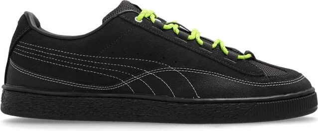 Puma X Aries Logo Patch Low Top Sneakers