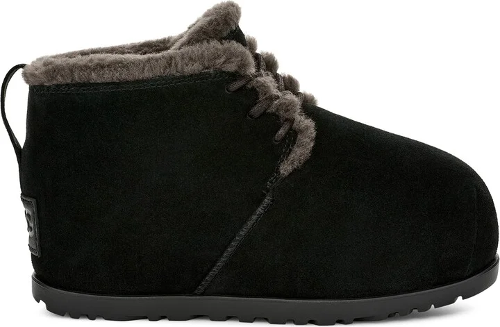 Pumped Faux Fur Trim Slipper Bootie - Image 3