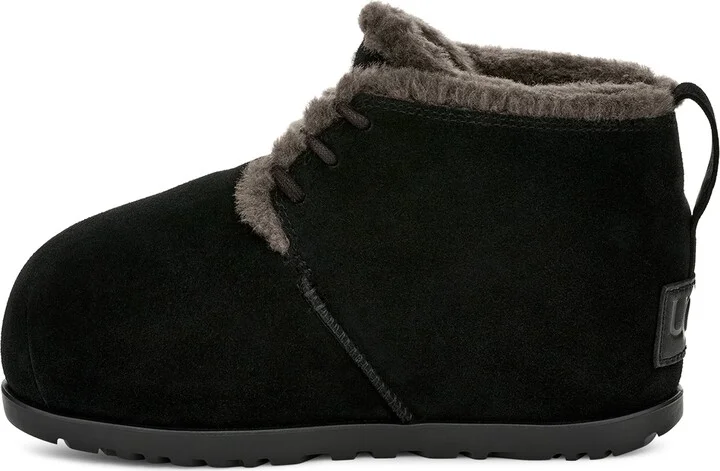 Pumped Faux Fur Trim Slipper Bootie - Image 6