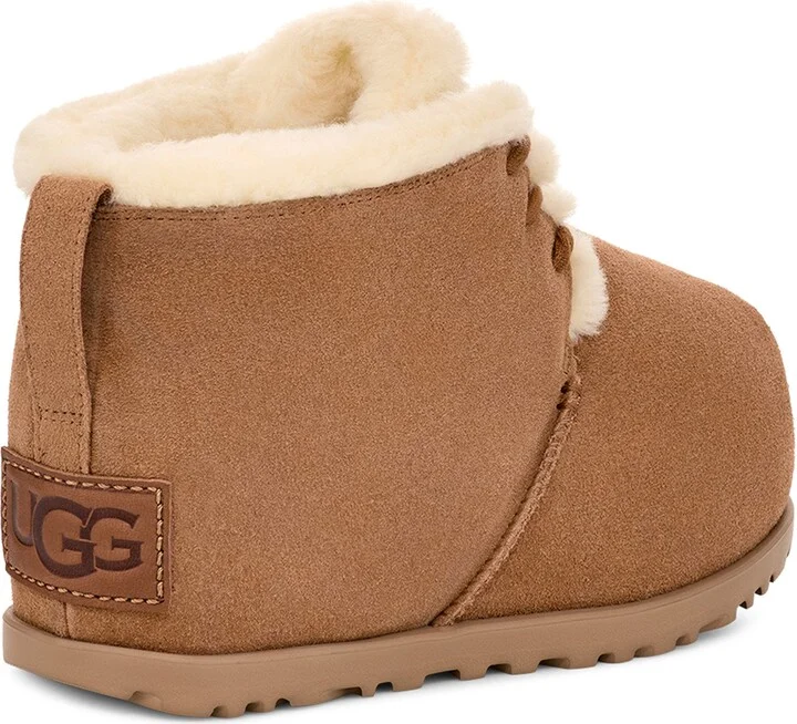 Pumped Faux Fur Trim Slipper Bootie - Image 8