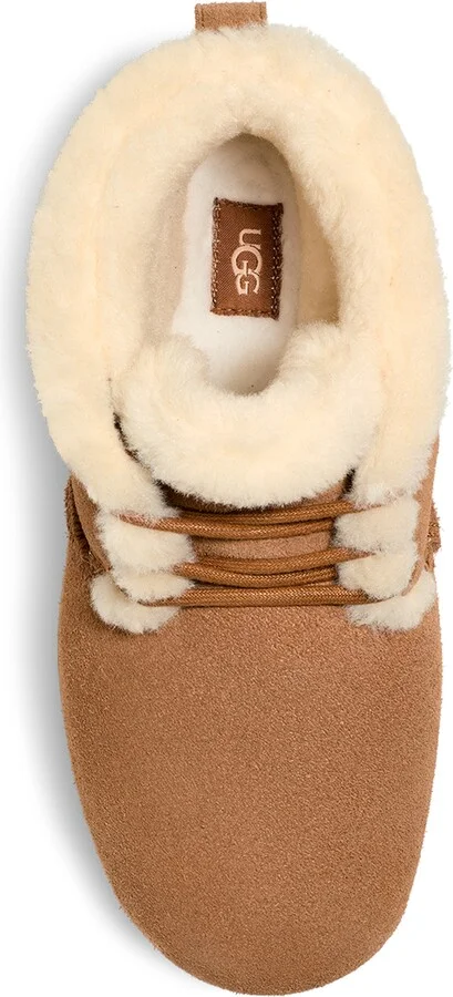 Pumped Faux Fur Trim Slipper Bootie - Image 10