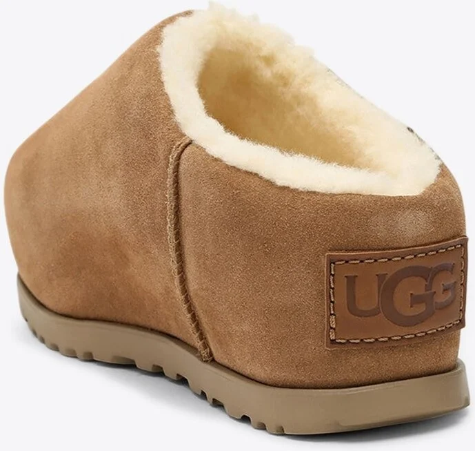Pumped Suede Slippers - Image 3