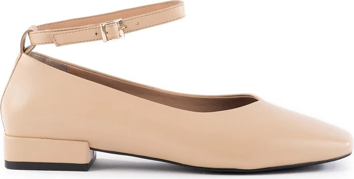 Pumpkin Ankle Strap Square Toe Pump - Image 3