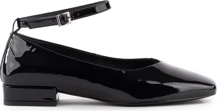 Pumpkin Ankle Strap Square Toe Pump - Image 3
