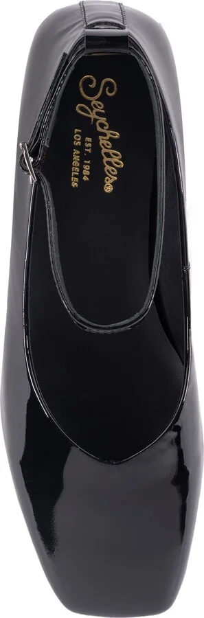 Pumpkin Ankle Strap Square Toe Pump - Image 4