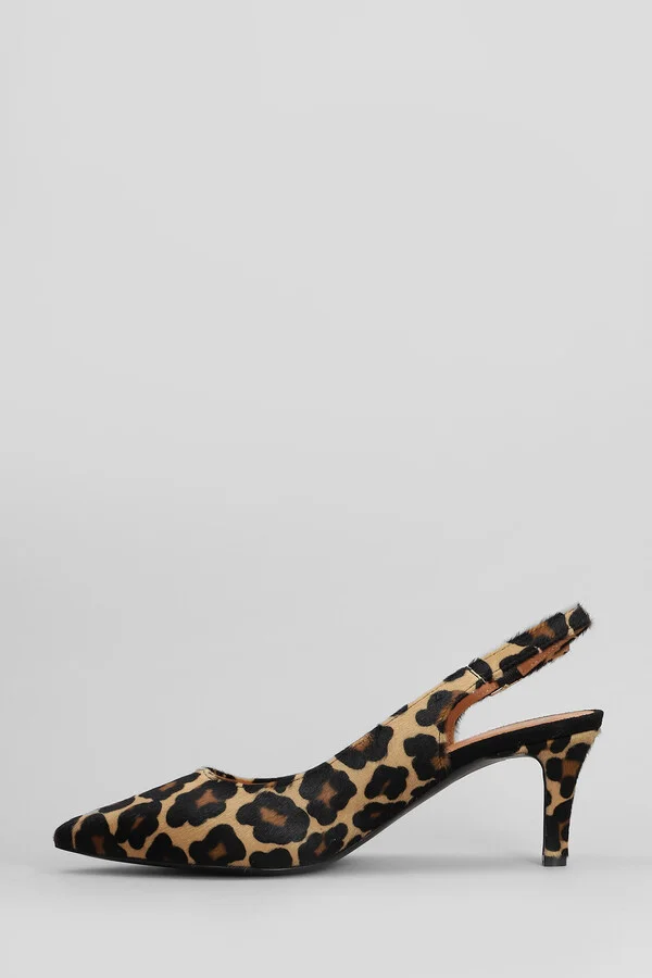 Pumps In Animalier Pony Skin - Image 3