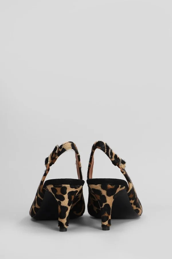 Pumps In Animalier Pony Skin - Image 4