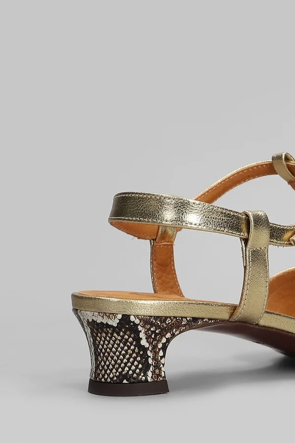 Pumps In Beige Leather - Image 5