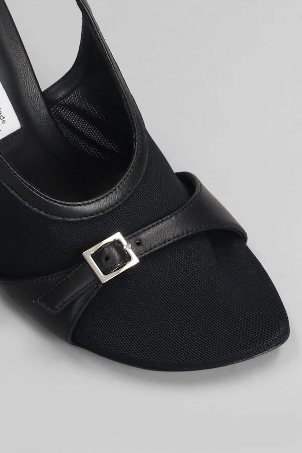 Pumps In Black Leather - Image 5