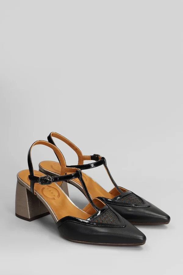 Pumps In Black Leather - Image 2