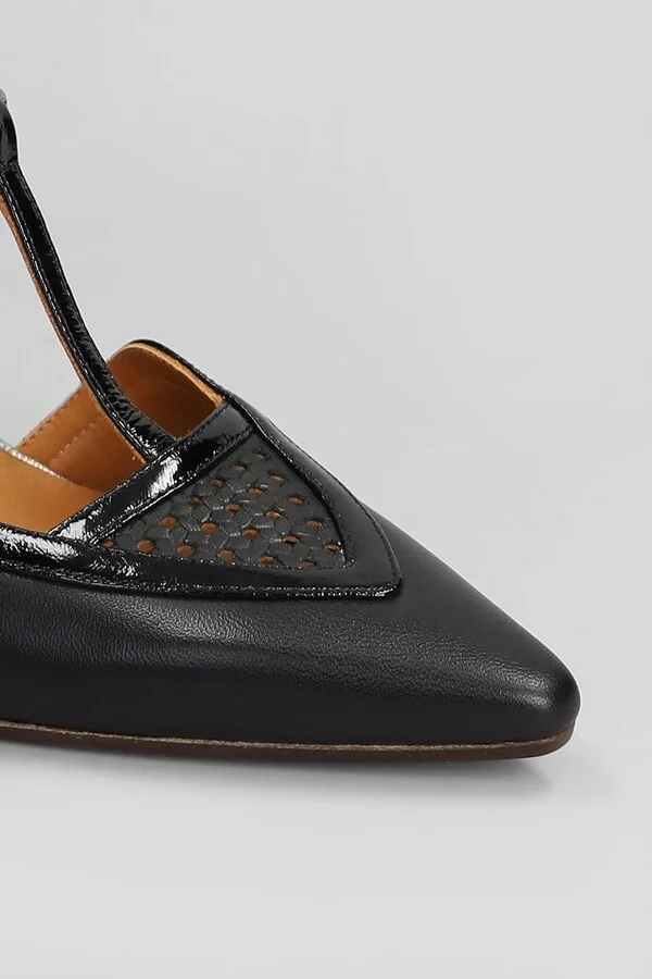 Pumps In Black Leather - Image 5