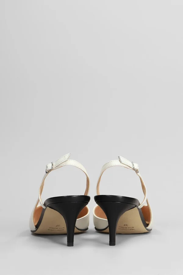 Pumps In Black Leather - Image 4