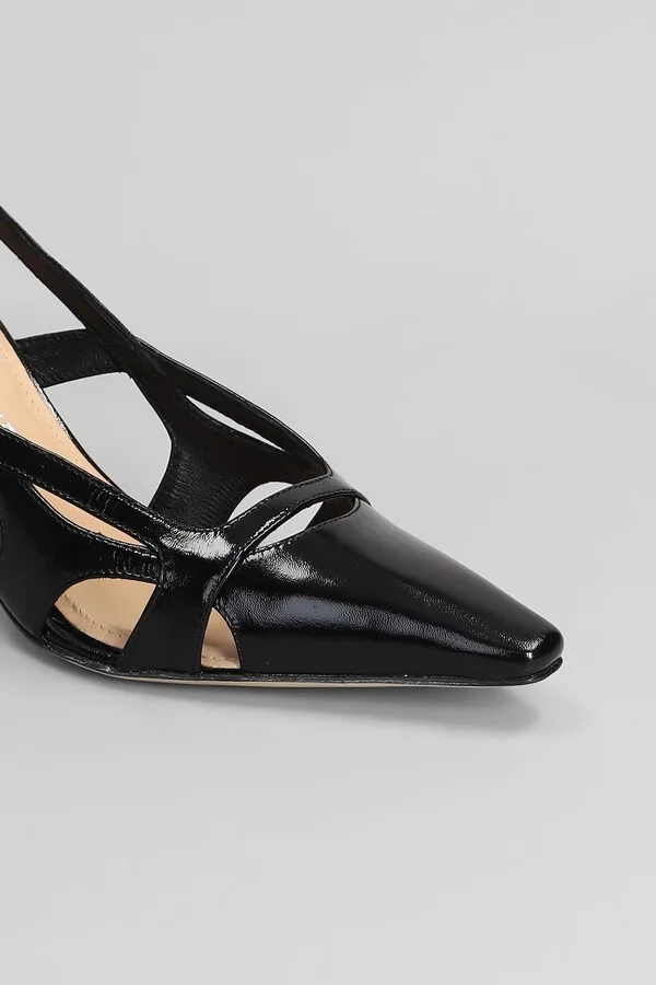 Pumps In Black Leather - Image 5