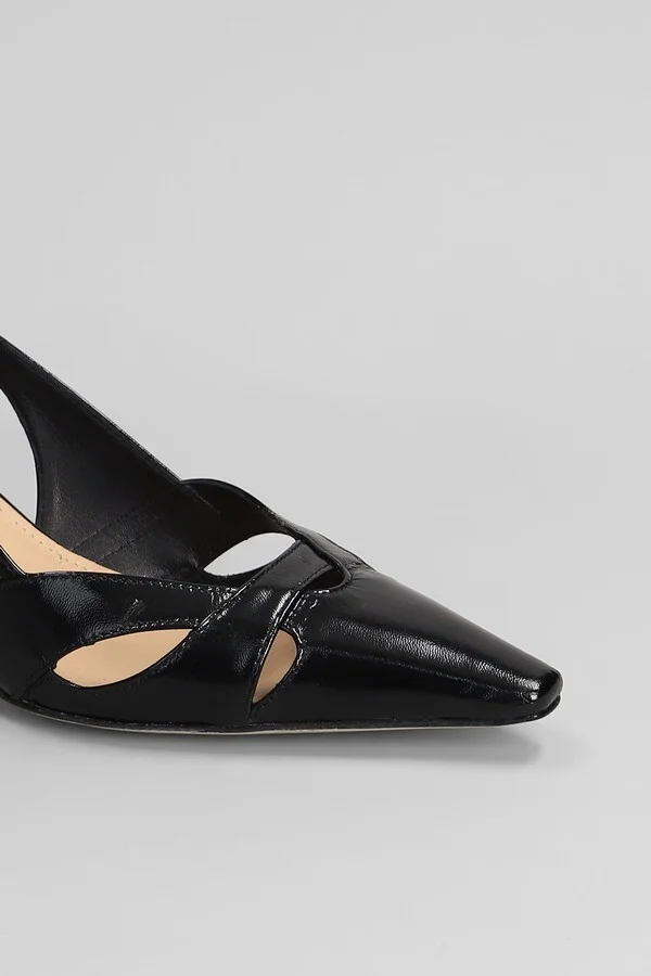 Pumps In Black Leather - Image 5
