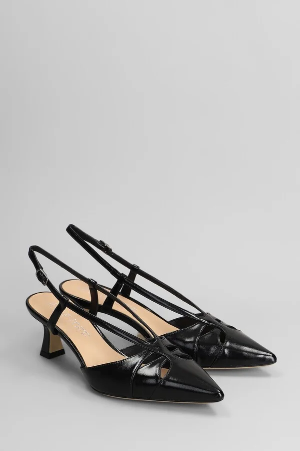 Pumps In Black Leather - Image 2