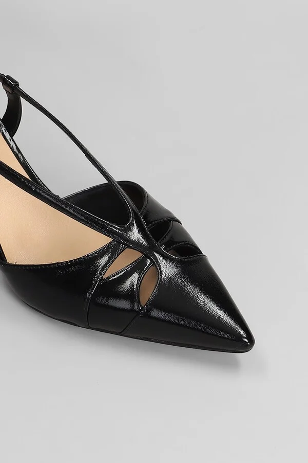 Pumps In Black Leather - Image 5