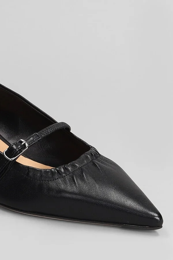 Pumps In Black Leather - Image 5