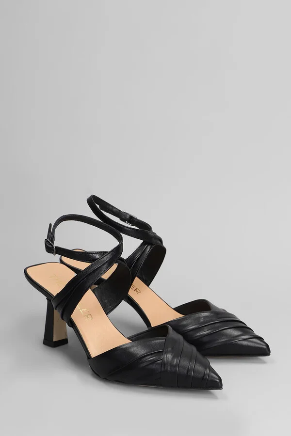 Pumps In Black Leather - Image 2