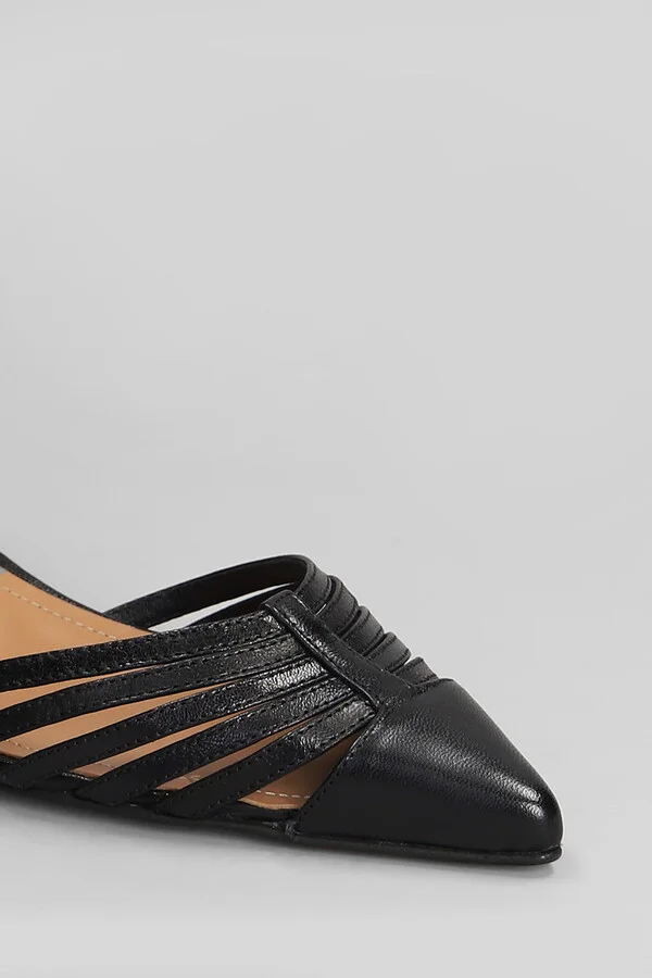 Pumps In Black Leather - Image 5