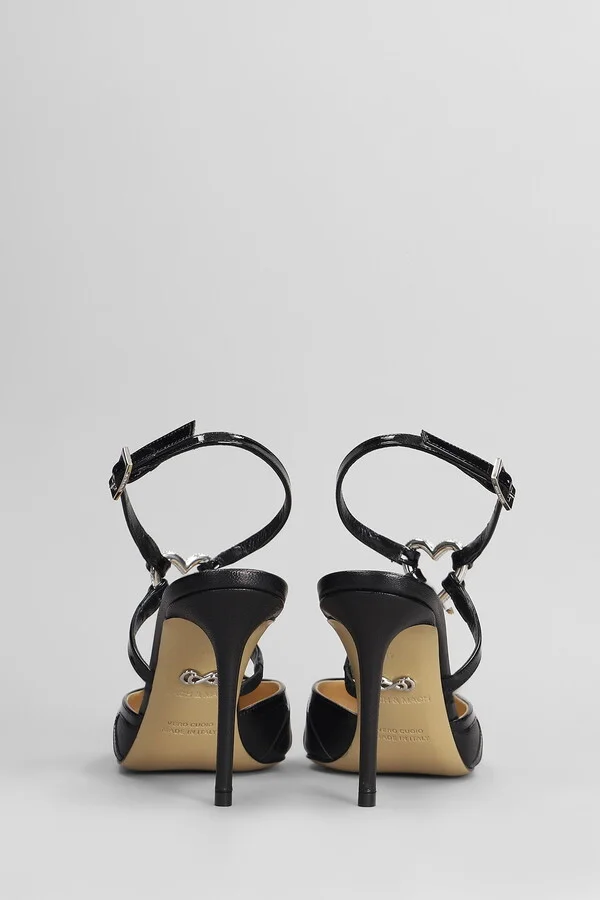 Pumps In Black Leather - Image 4