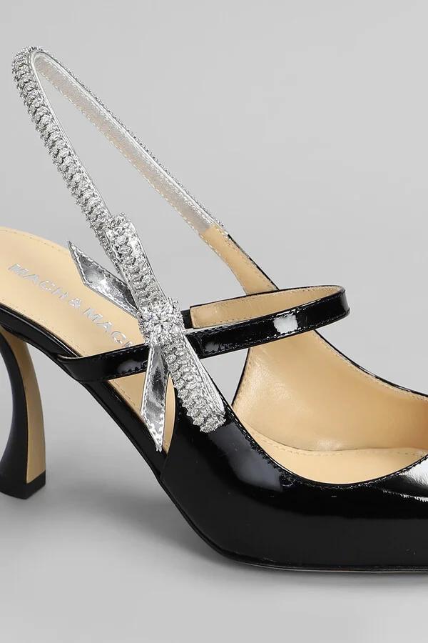 Pumps In Black Patent Leather - Image 5