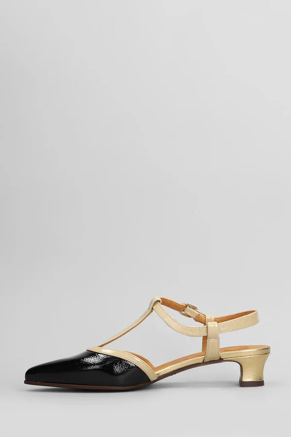 Pumps In Black Patent Leather - Image 3