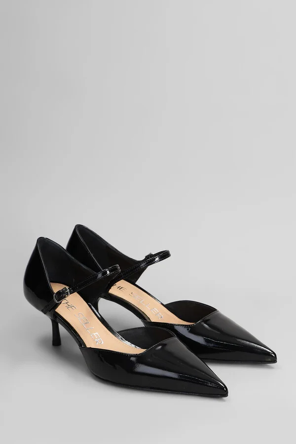 Pumps In Black Patent Leather - Image 2