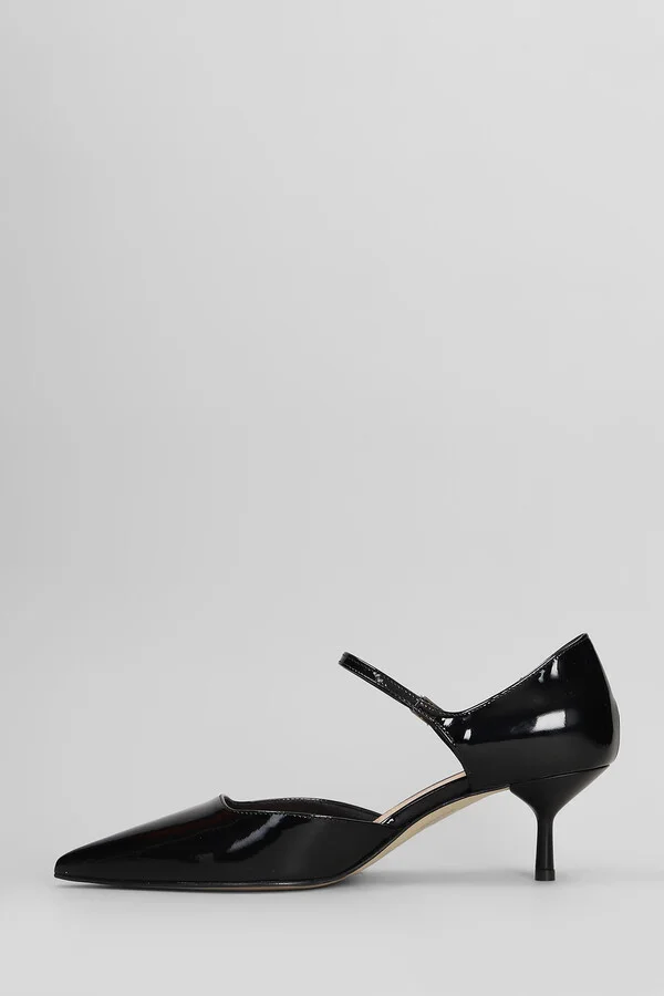 Pumps In Black Patent Leather - Image 3