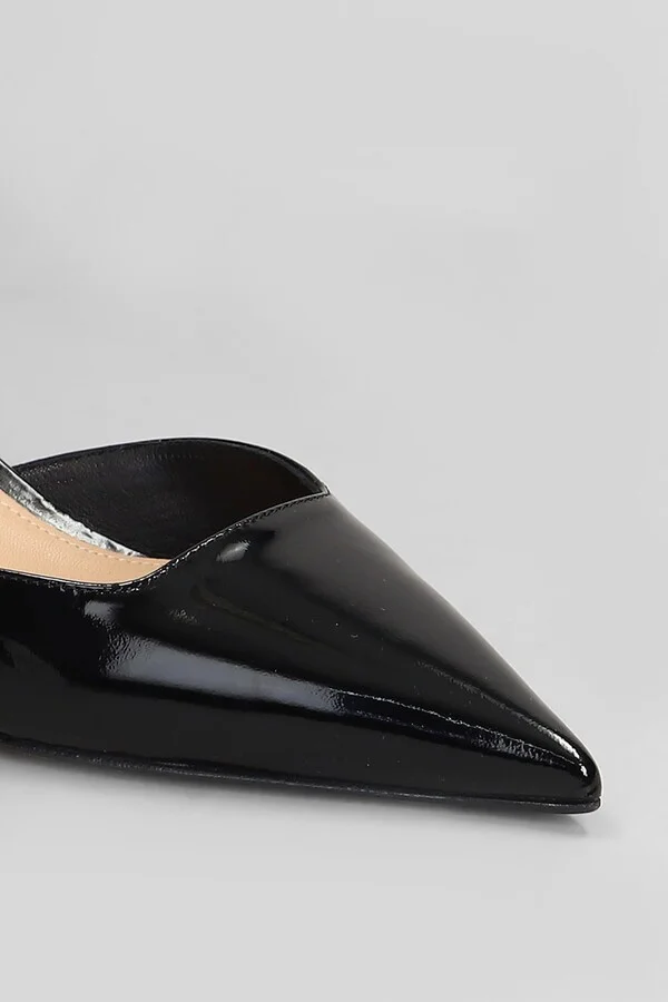 Pumps In Black Patent Leather - Image 5