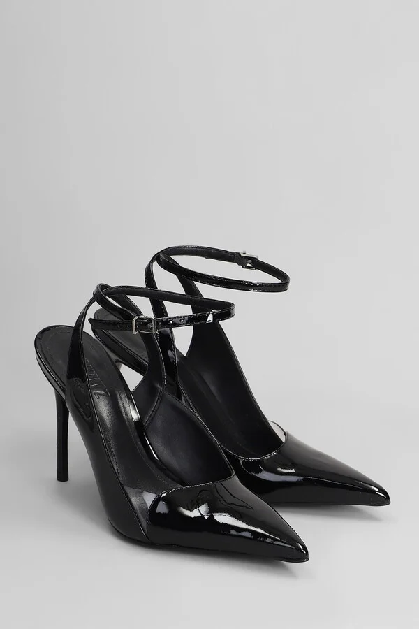 Pumps In Black Patent Leather - Image 2