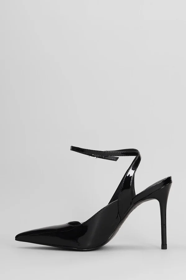 Pumps In Black Patent Leather - Image 3