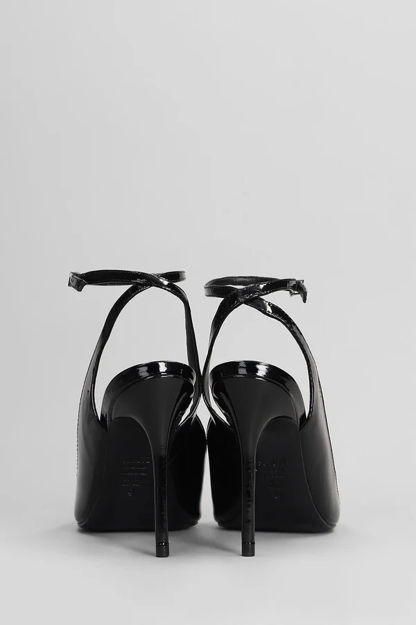 Pumps In Black Patent Leather - Image 4