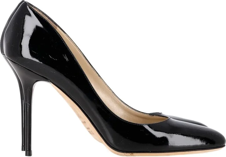 Pumps in Black Patent Leather