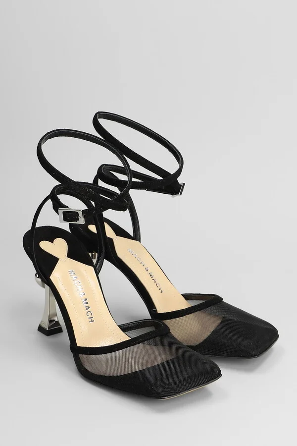 Pumps In Black Polyamide - Image 2